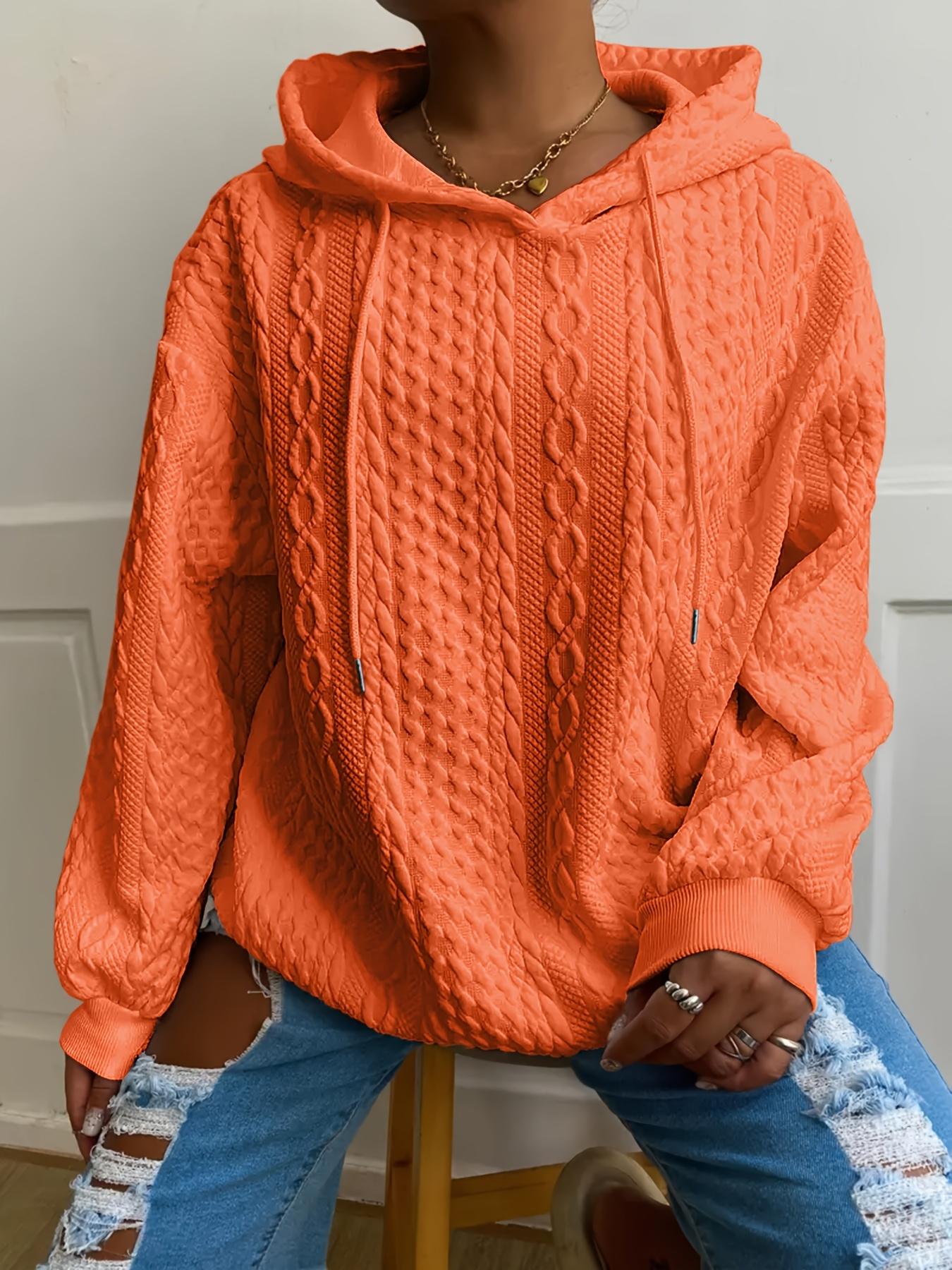Women'S Fashion Hoodies - Moletom Feminino de Manga Longa Tamanho