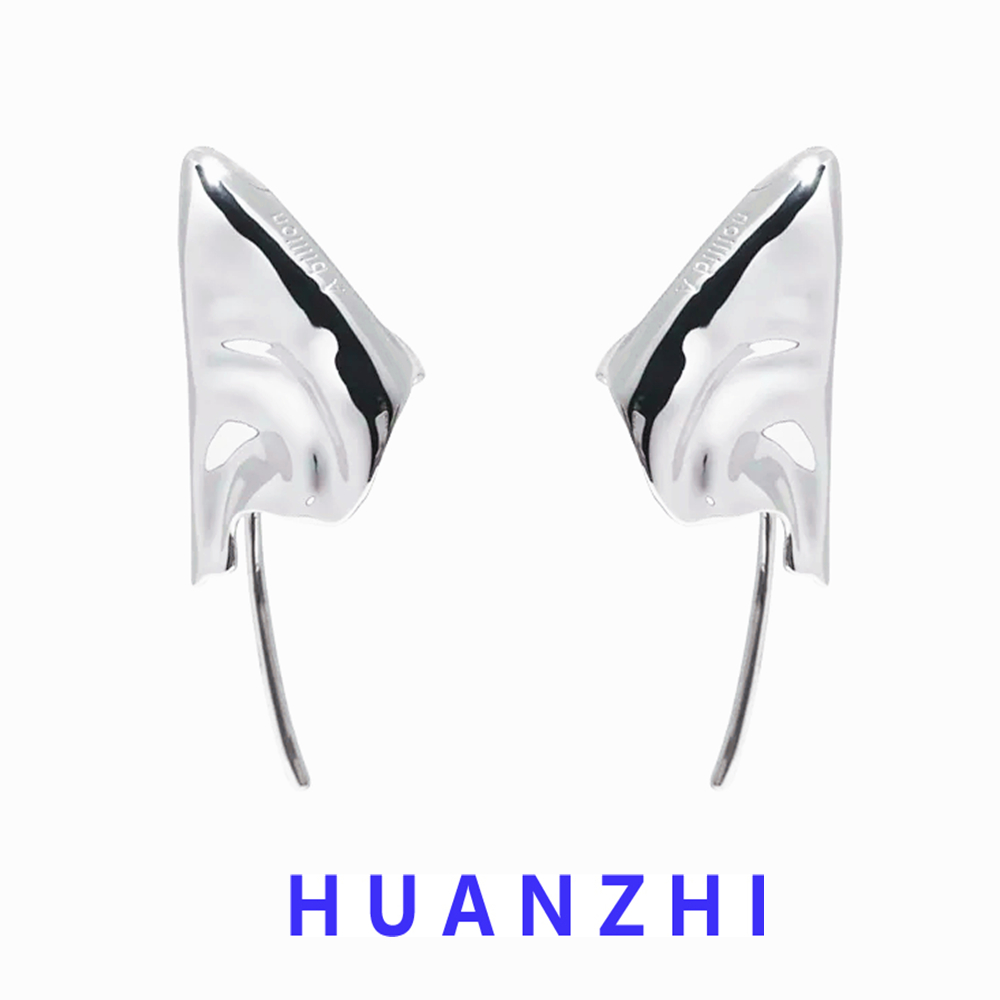 Women'S Fashion Show 2022 - HUANZHI Metal Mecânico Ear Clip para