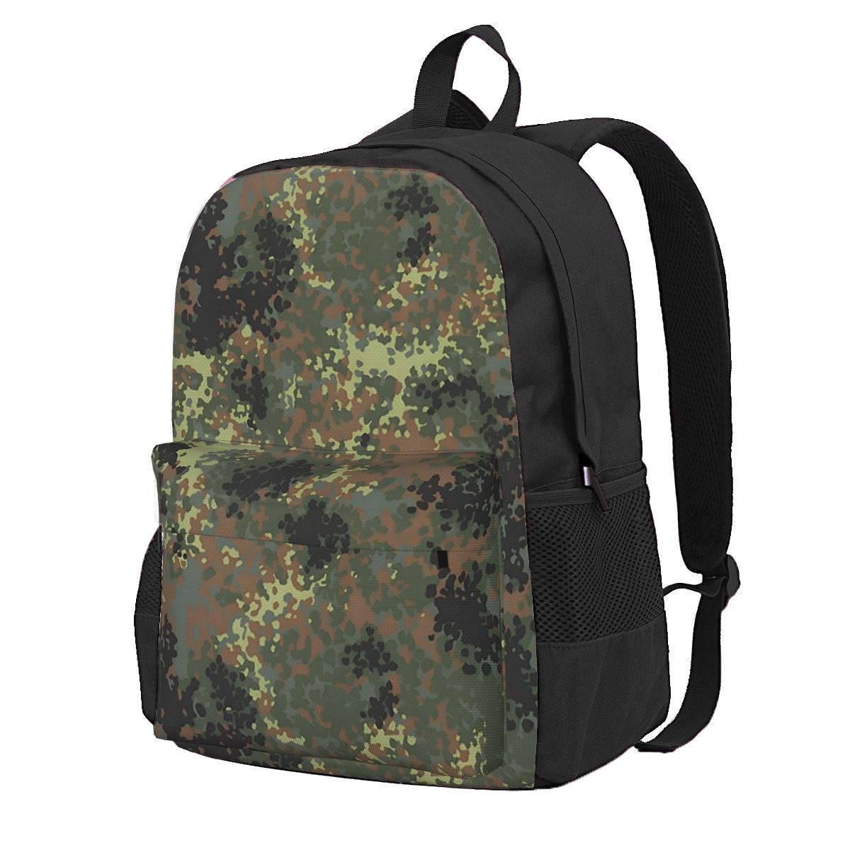 Women'S Fashion Ww2 - Mochila Escolar Militar Camuflada Splintertarn Alemã