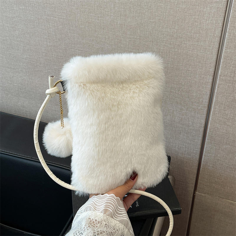 Coin Purse Women - Bolsa de telefone de pelúcia outono