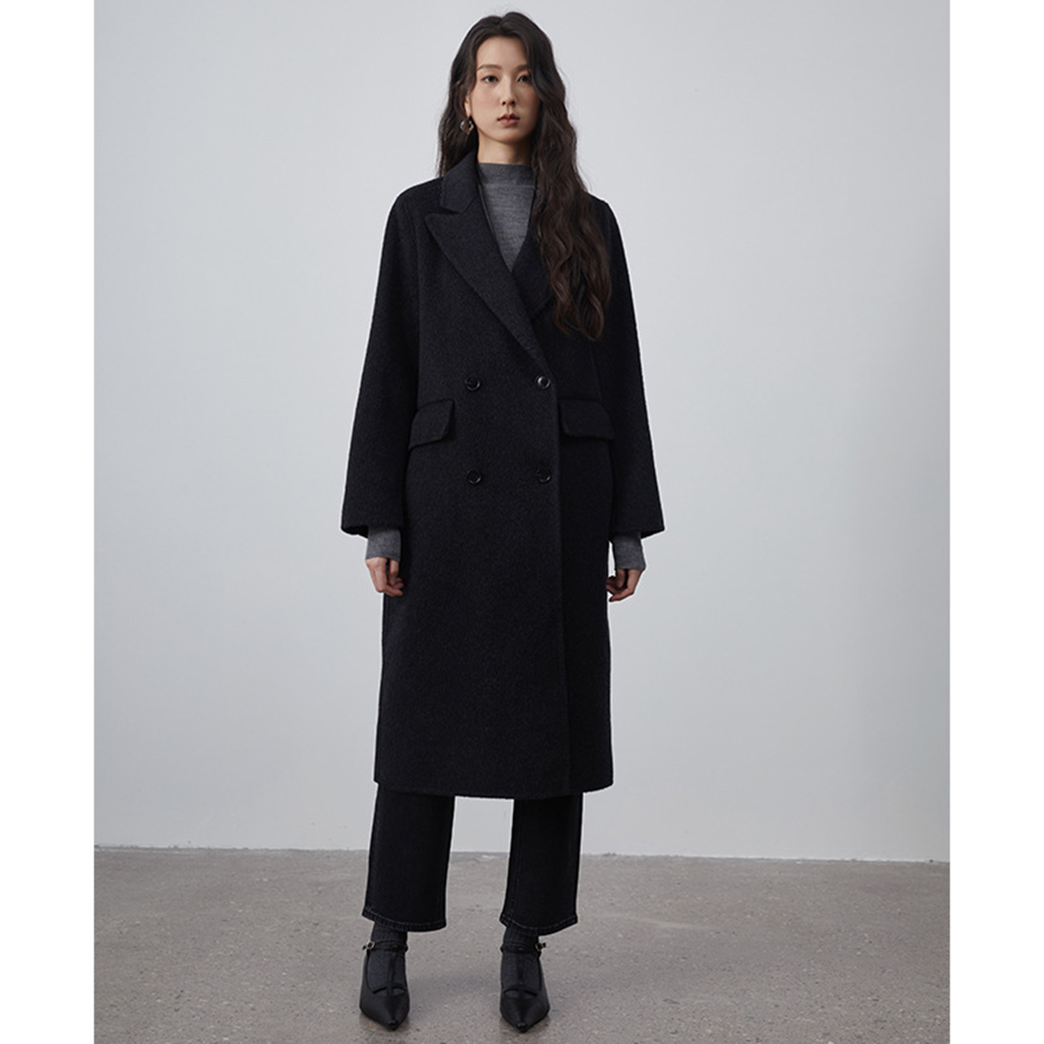 Women'S Fashion Blazer - Blazer Longo Feminino Allingentle, Jaqueta de