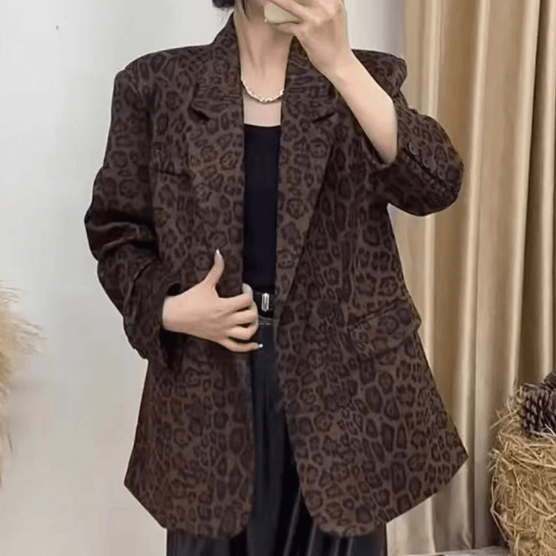 Roupas femininas primavera out - Blazer Women Oversized avaliação e preço