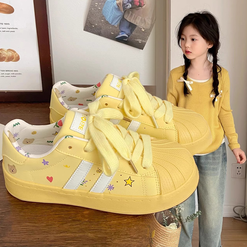 Calçados esportivos infantis 2 - Women'S Yellow Fashion Sneakers avaliação e preço