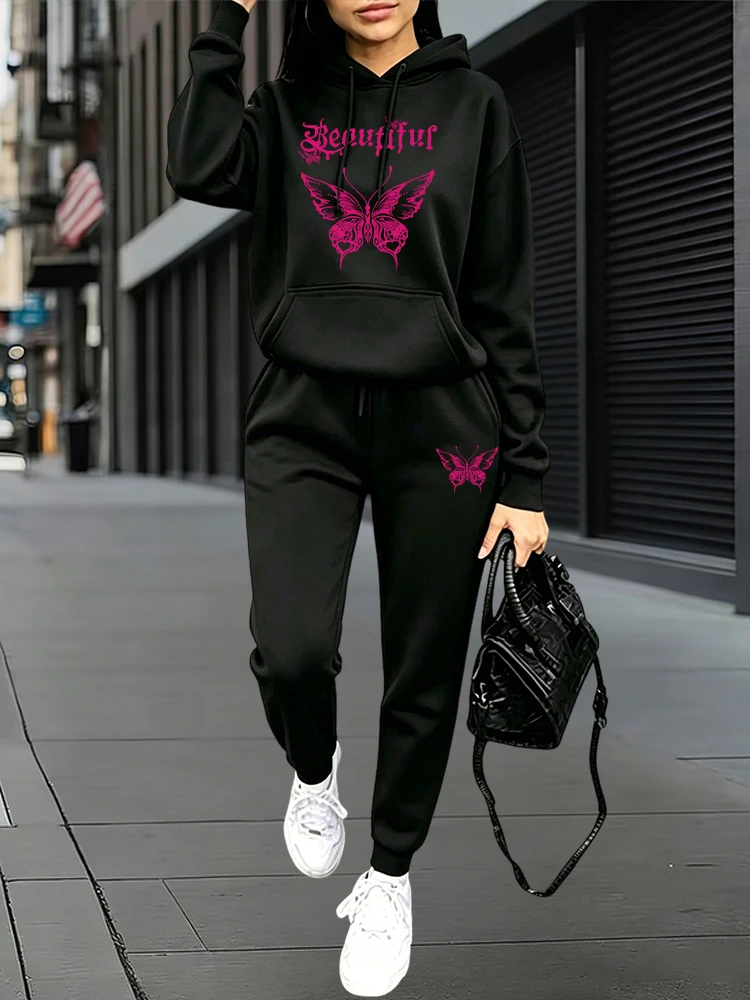 Conjuntos de Agasalho Esportiv - Women'S Fashion Hoodies avaliação e preço