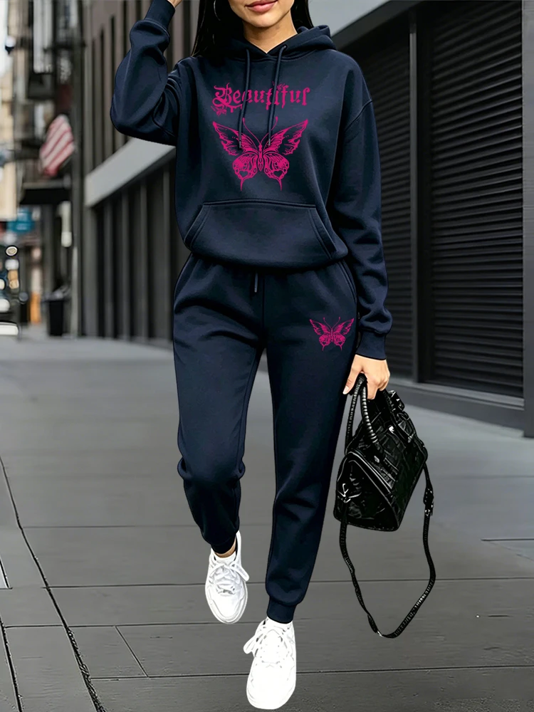 Conjuntos de Agasalho Esportiv - Women'S Fashion Hoodies avaliação e preço