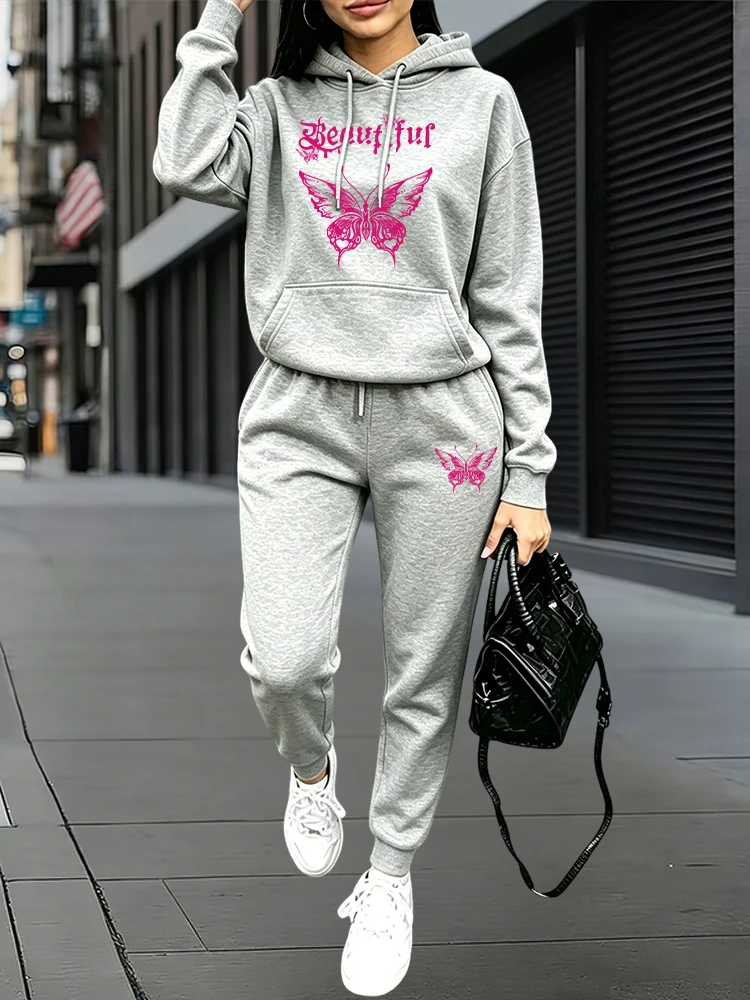 Conjuntos de Agasalho Esportiv - Women'S Fashion Hoodies avaliação e preço
