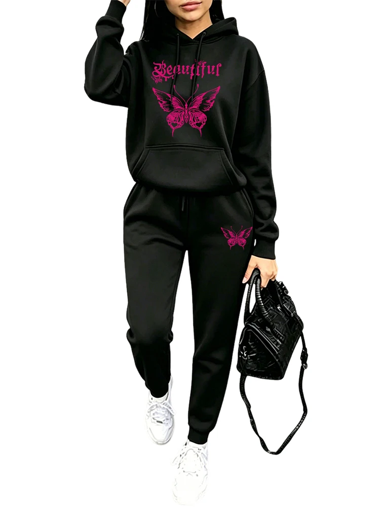 Conjuntos de Agasalho Esportiv - Women'S Fashion Hoodies avaliação e preço