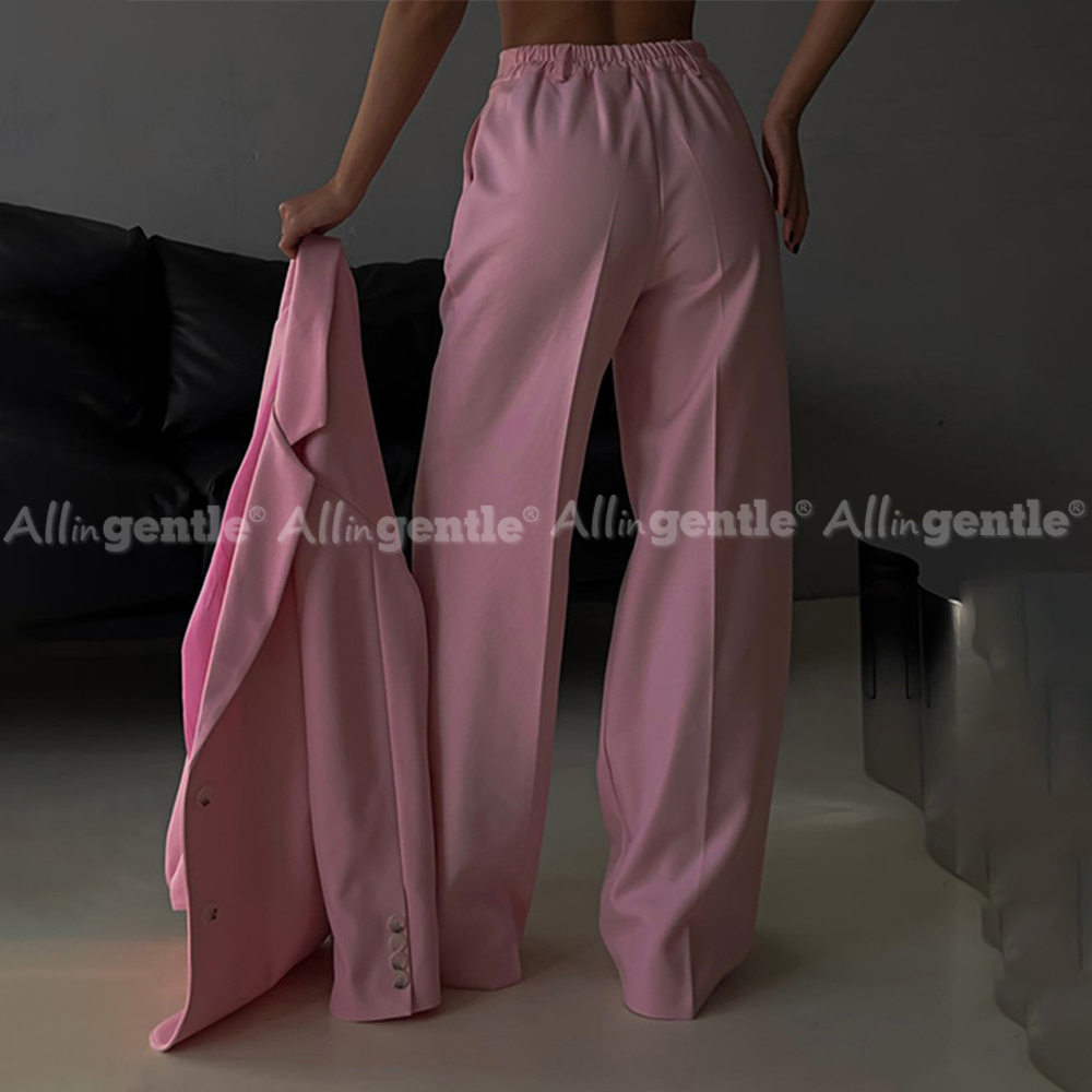 Allingentle terno de moda femi - Women'S Fashion Blazer avaliação e preço