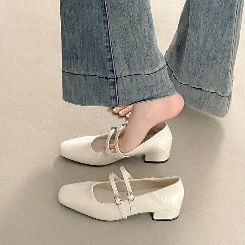 Sapatos Femininos Mary Jane Pr - Women'S Fashion Belts avaliação e preço