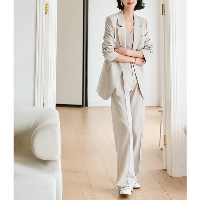 Conjunto de Calças Femininas A - Women'S Fashion Blazer avaliação e preço