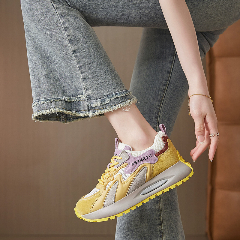 Tênis Feminino de Moda Primave - Women'S Yellow Fashion Sneakers avaliação e preço