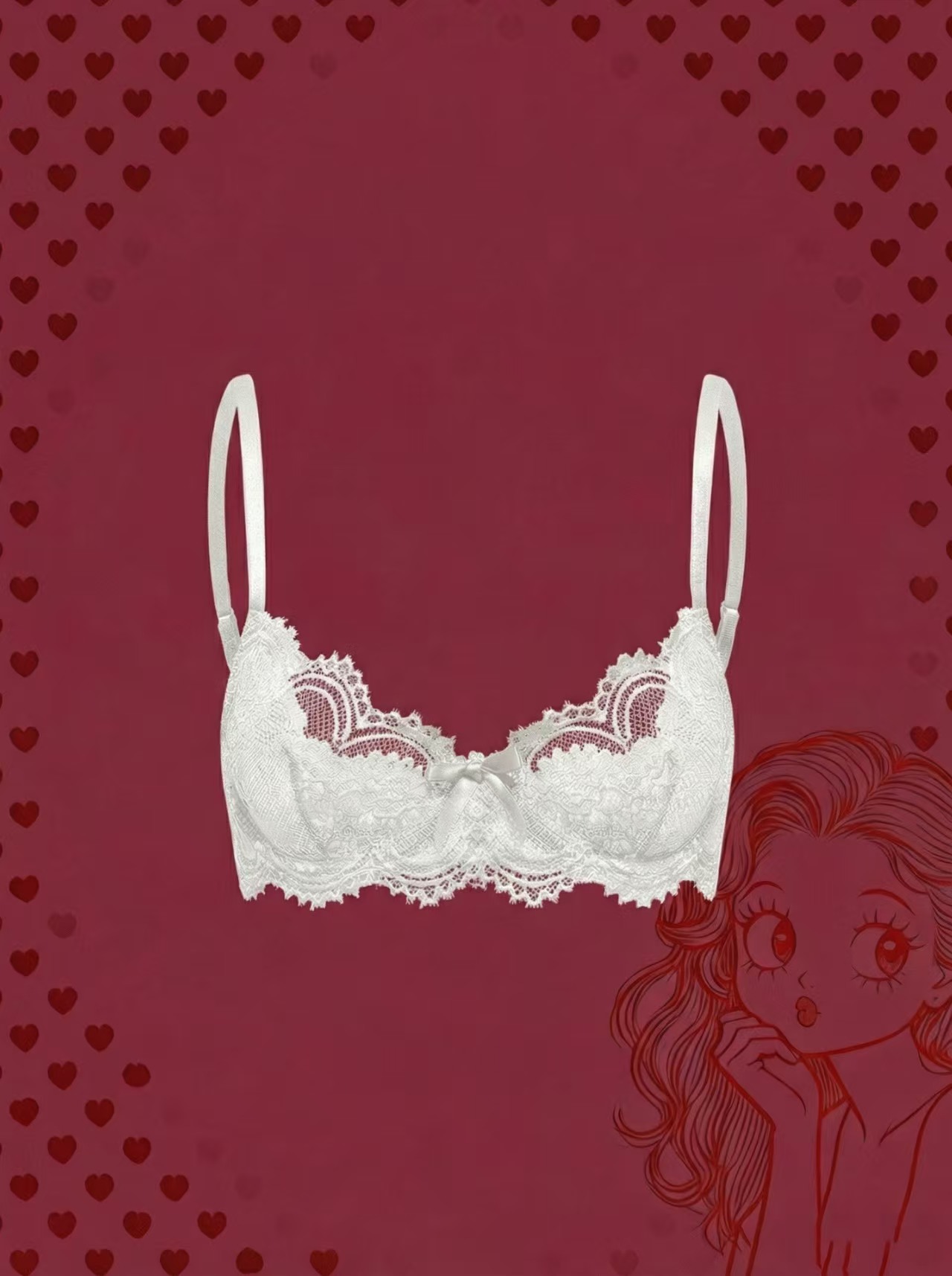 Sutiã feminino plus size sexy  - Women'S Fashion Underwear avaliação e preço