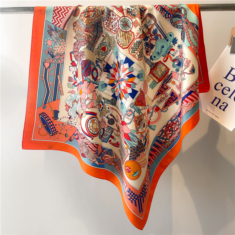 Novo Lenço Quadrado de Seda Sa - Women'S Fashion Underwear avaliação e preço