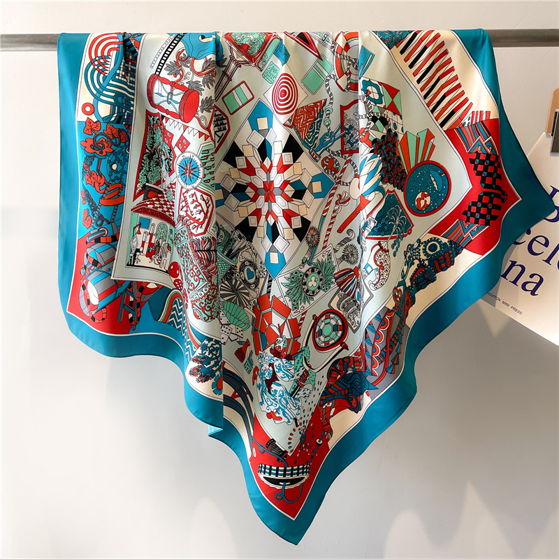 Novo Lenço Quadrado de Seda Sa - Women'S Fashion Underwear avaliação e preço