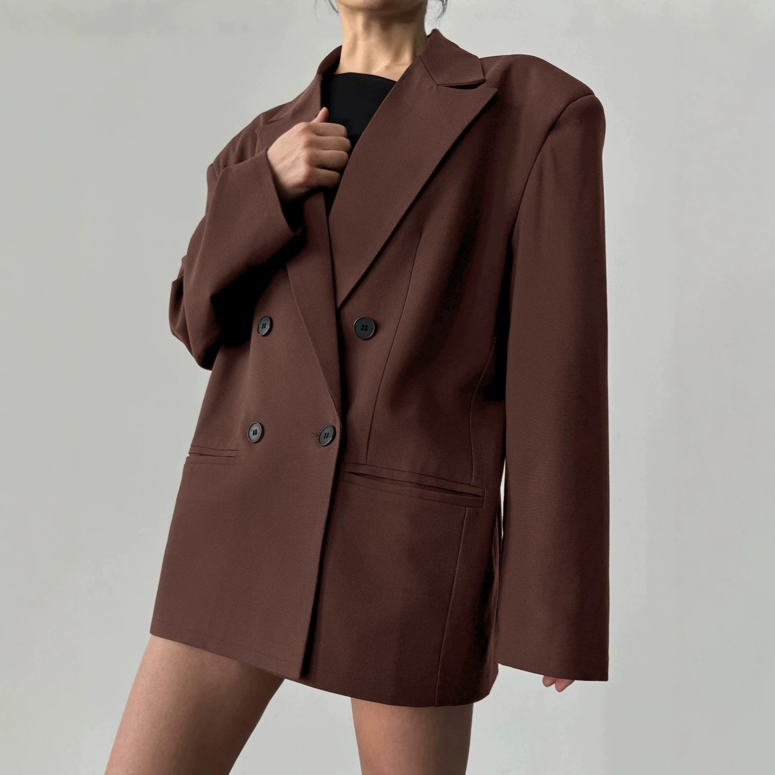 Casaco de Moda Primavera/Outon - Blazer Women Oversized avaliação e preço
