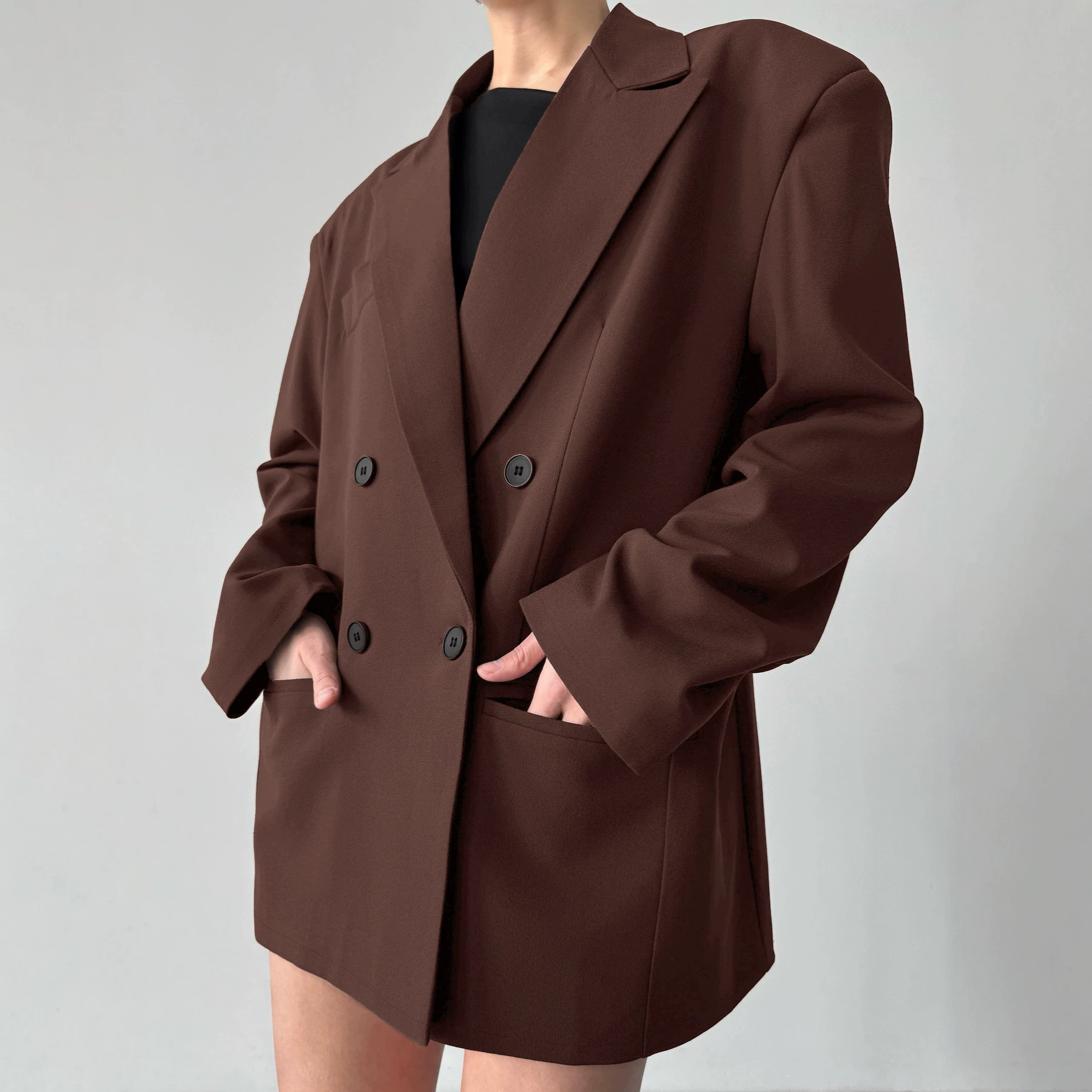 Casaco de Moda Primavera/Outon - Blazer Women Oversized avaliação e preço