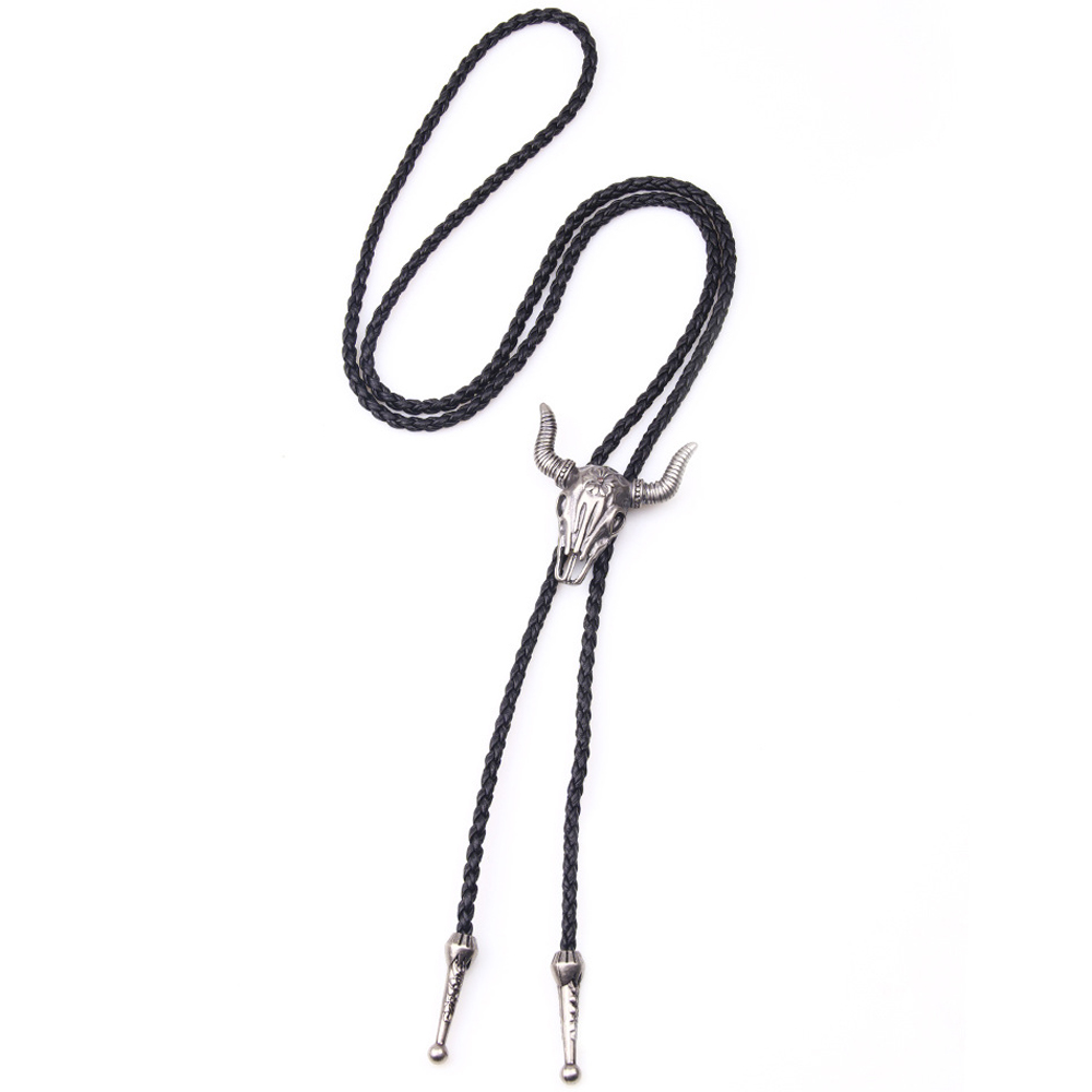 Colar de Couro Masculino, Cola - Women'S Fashion Wild West avaliação e preço