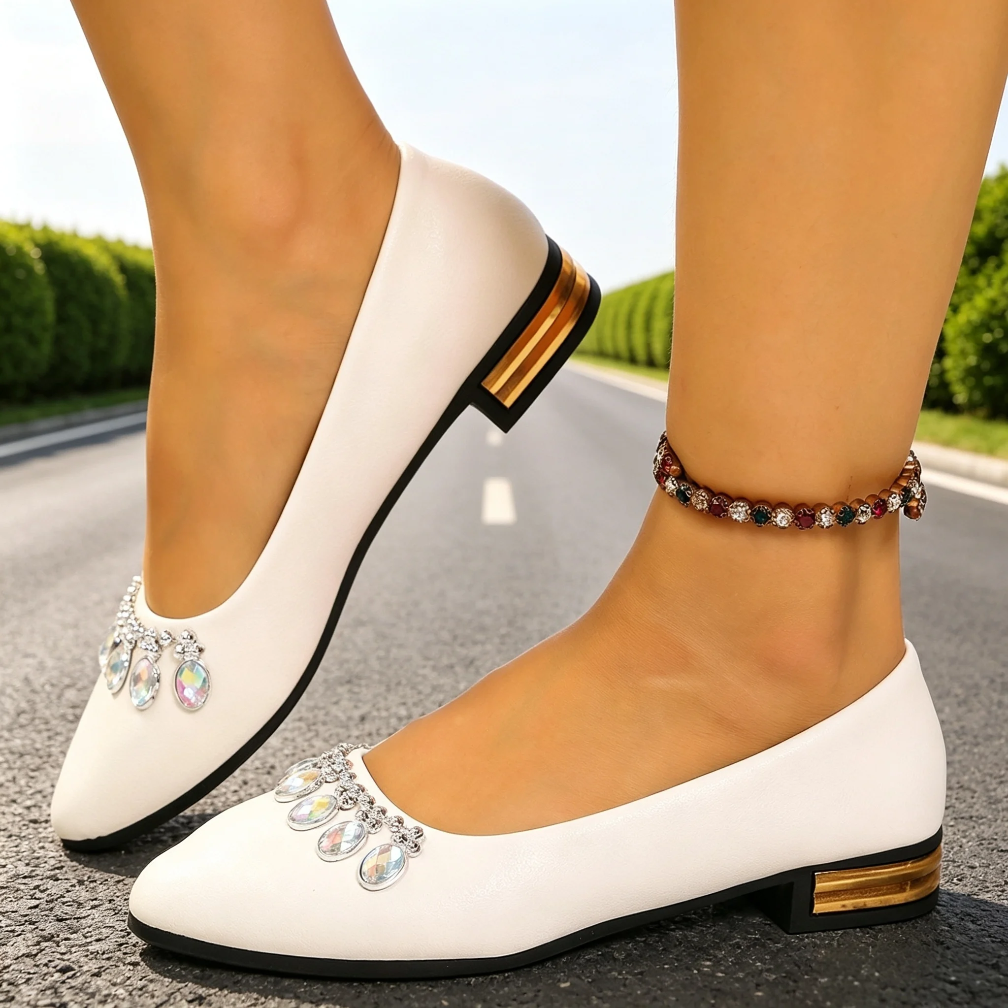 Sapatilhas Femininas de Bico F - Women'S Fashion Footwear avaliação e preço