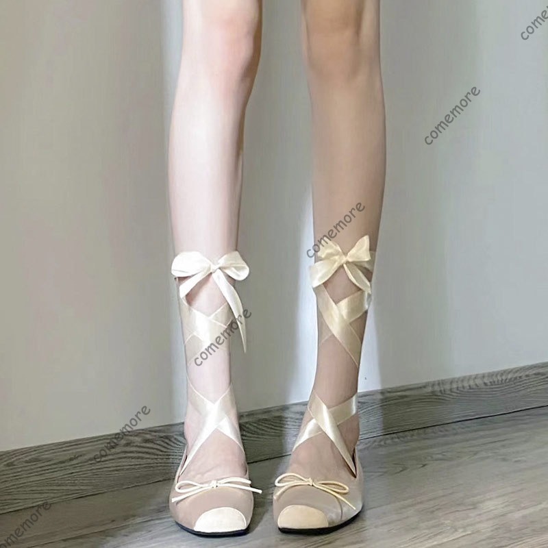 Sapatilhas femininas de cetim  - Women'S Fashion Footwear avaliação e preço