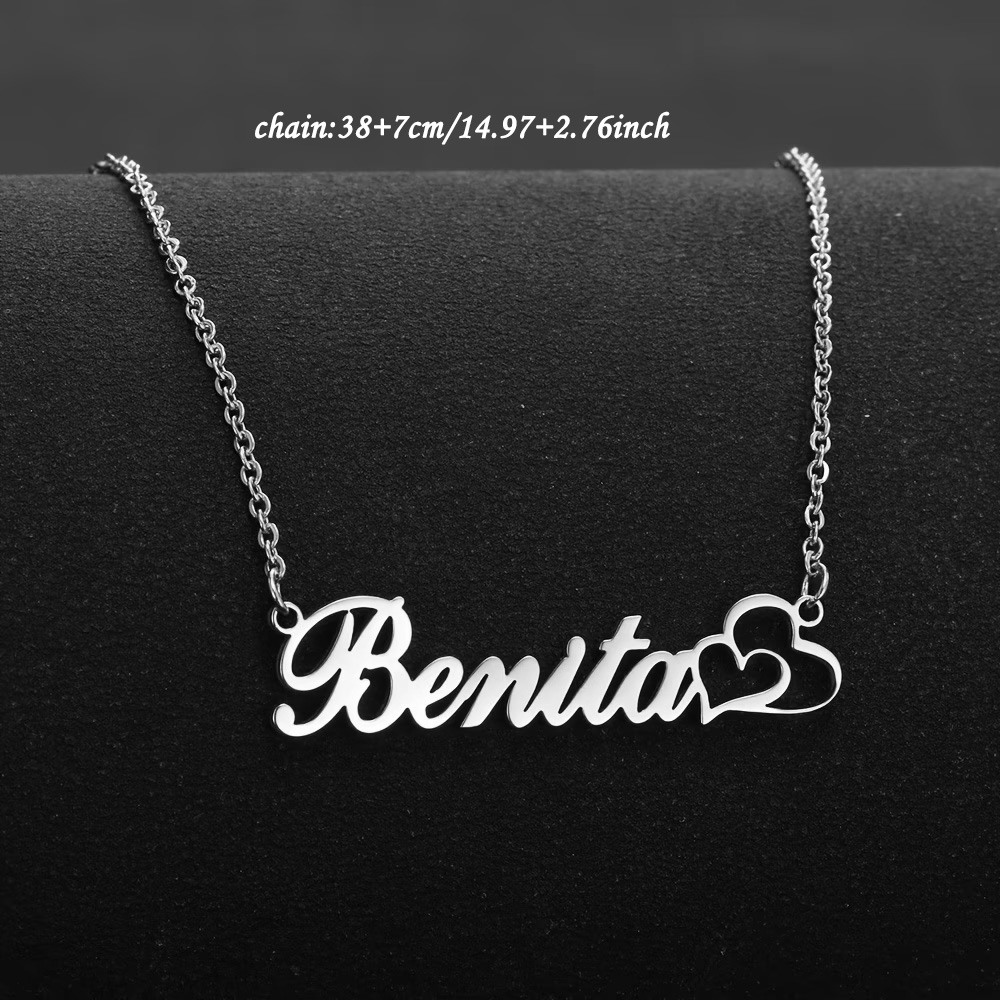 Colar personalizado com nome e - Women Fashion Names avaliação e preço
