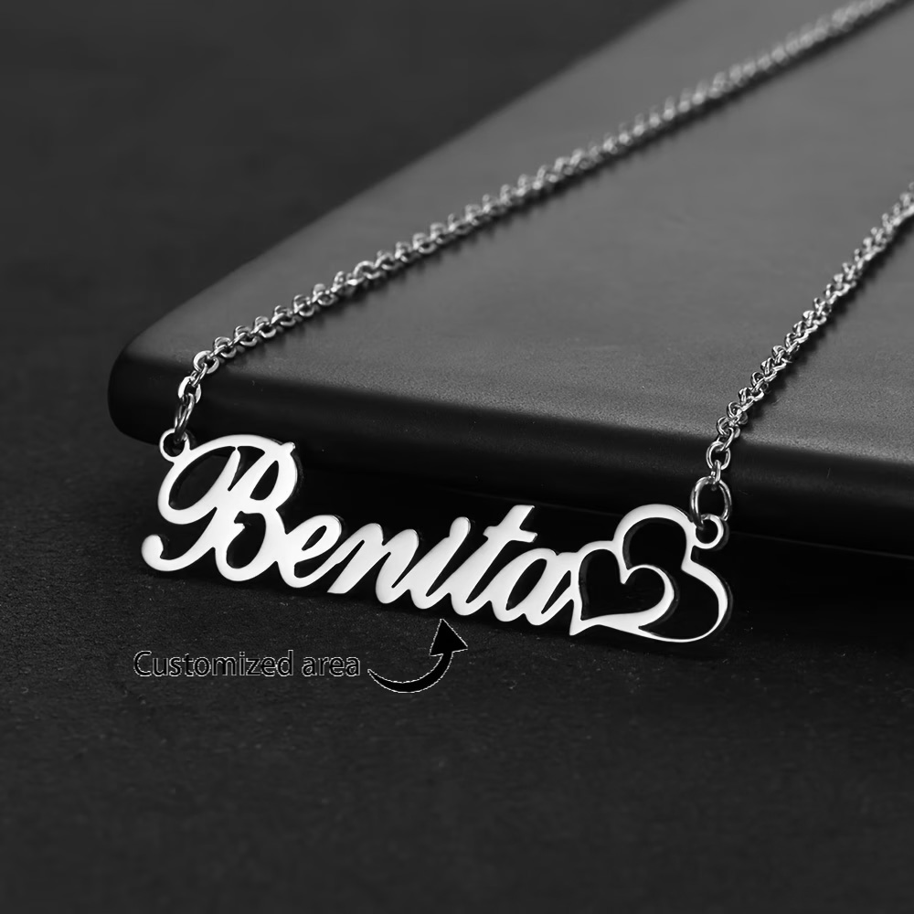 Colar personalizado com nome e - Women Fashion Names avaliação e preço