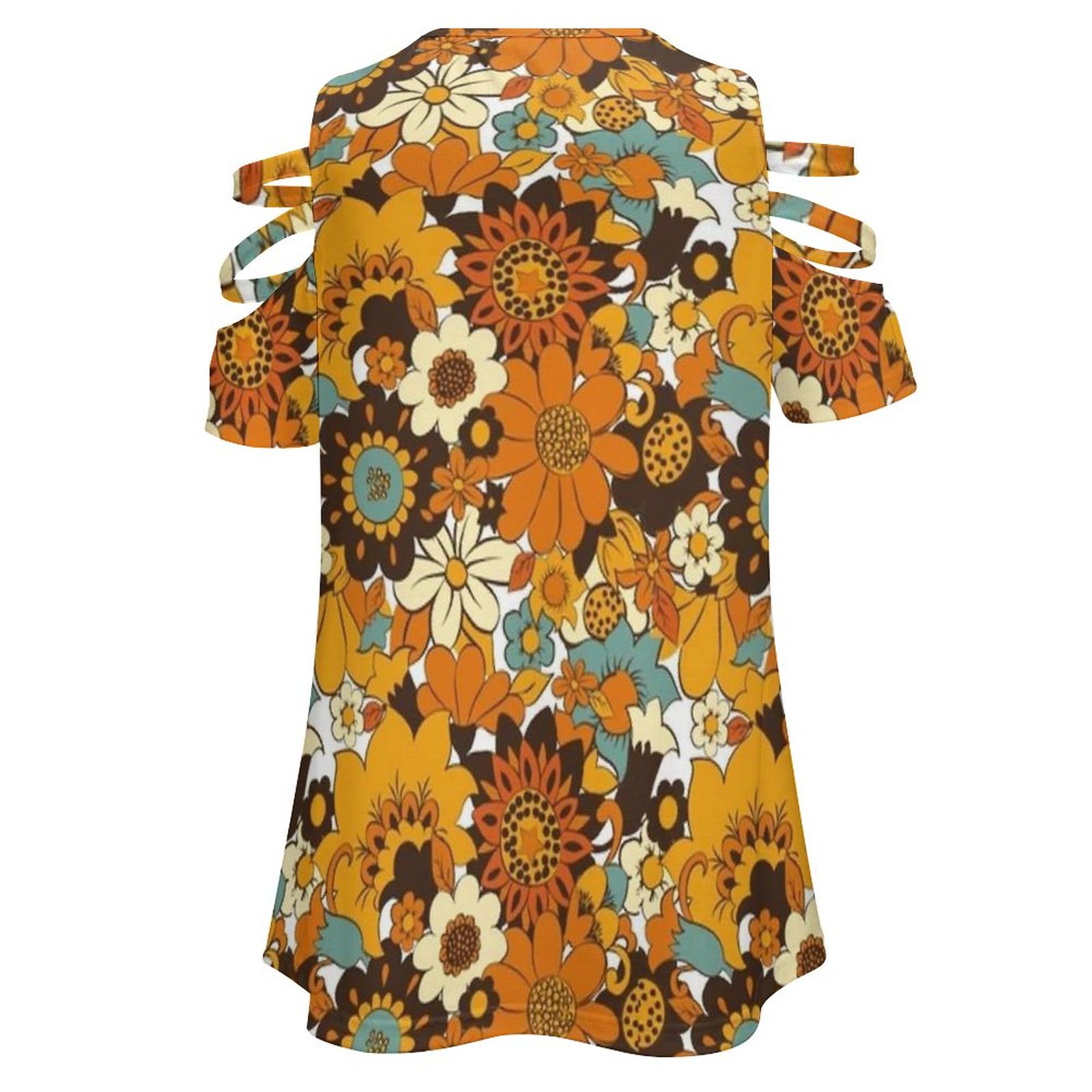 60 70S S Retro Flower Power, T - Women'S Fashion In The 70S avaliação e preço