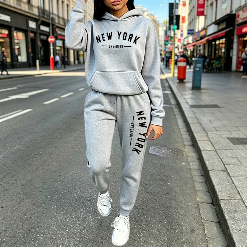 Nova Moda 2026: Conjunto Femin - Women'S Fashion Hoodies avaliação e preço