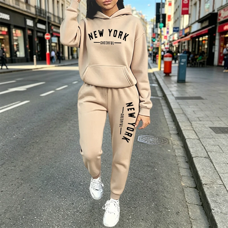 Nova Moda 2026: Conjunto Femin - Women'S Fashion Hoodies avaliação e preço