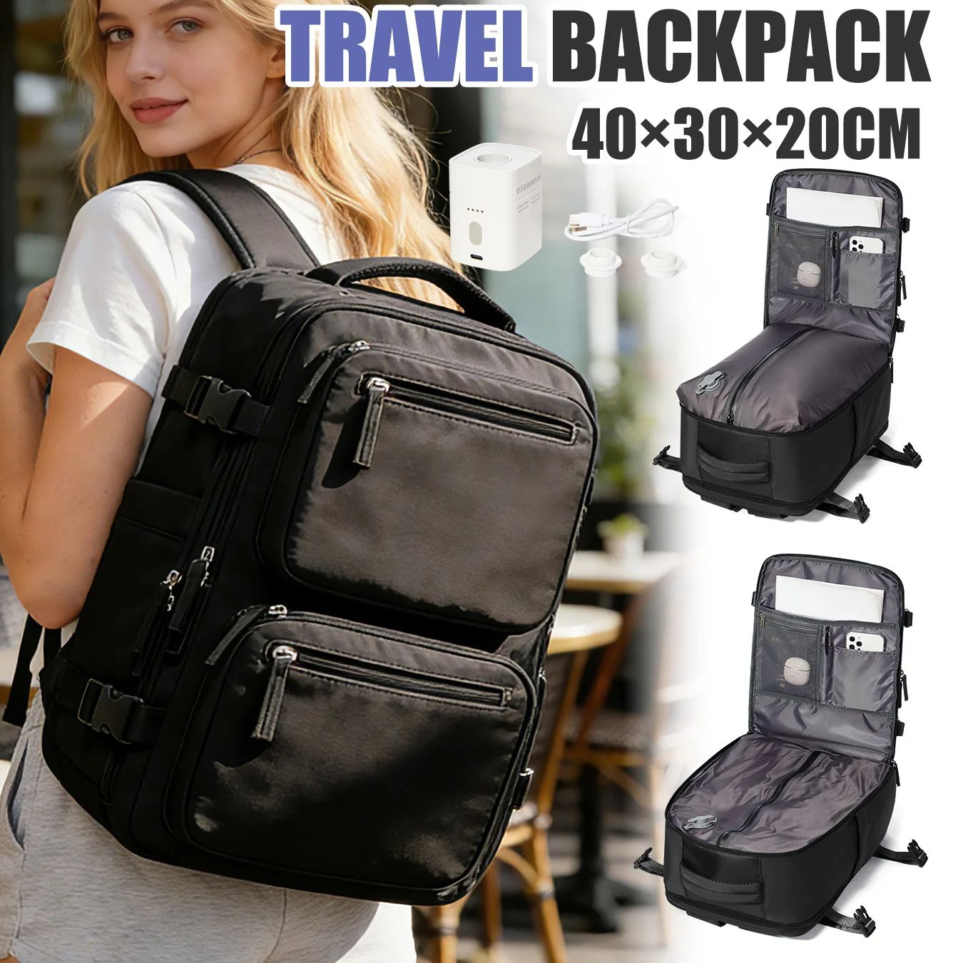 Mochila Feminina com Bomba de  - Women'S Fashion Belts avaliação e preço