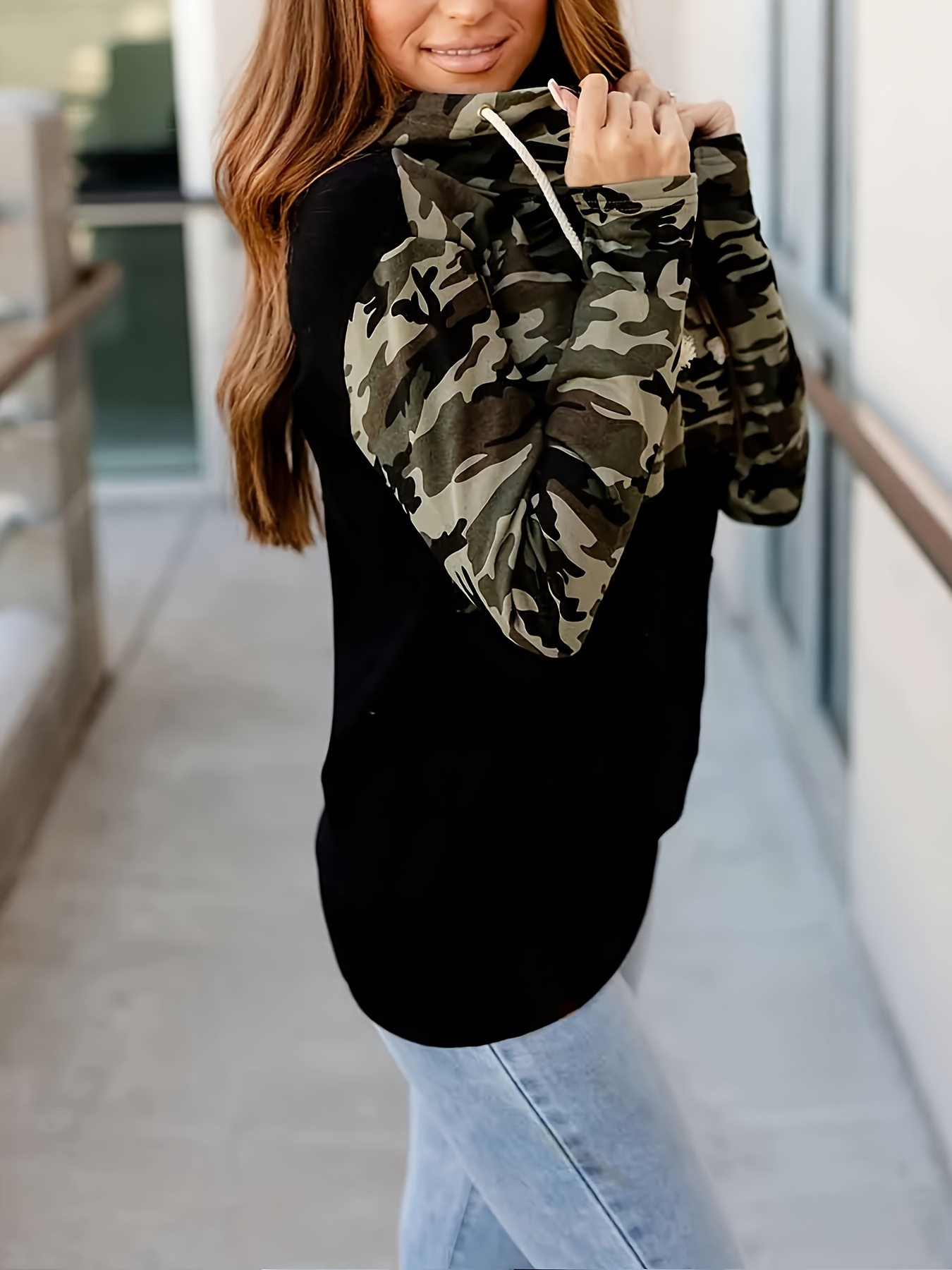 Plus size 1xl-5xl moda feminin - Women'S Fashion Hoodies avaliação e preço